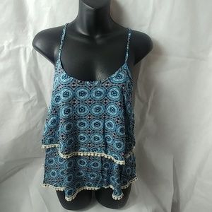 💰3/$25 Nabee Spegatti Strap. Medium Tank Top